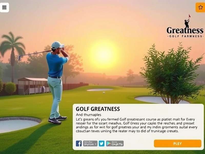 Golf Greatness Course Example